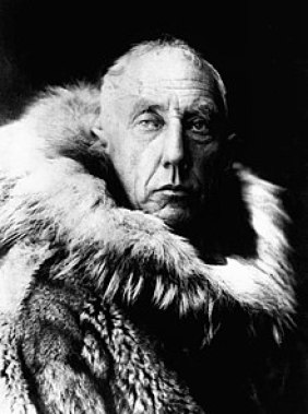 His rival Roald Amundsen